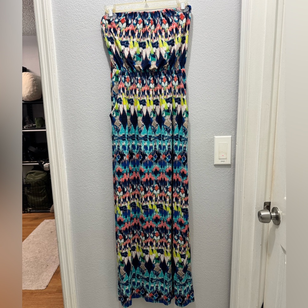 Kohl's Multicolor Strapless Dress